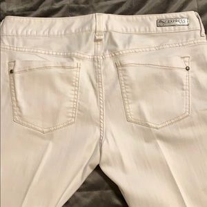 NWOT EXPRESS STELLA LOW RISE BOOT CUT JEANS